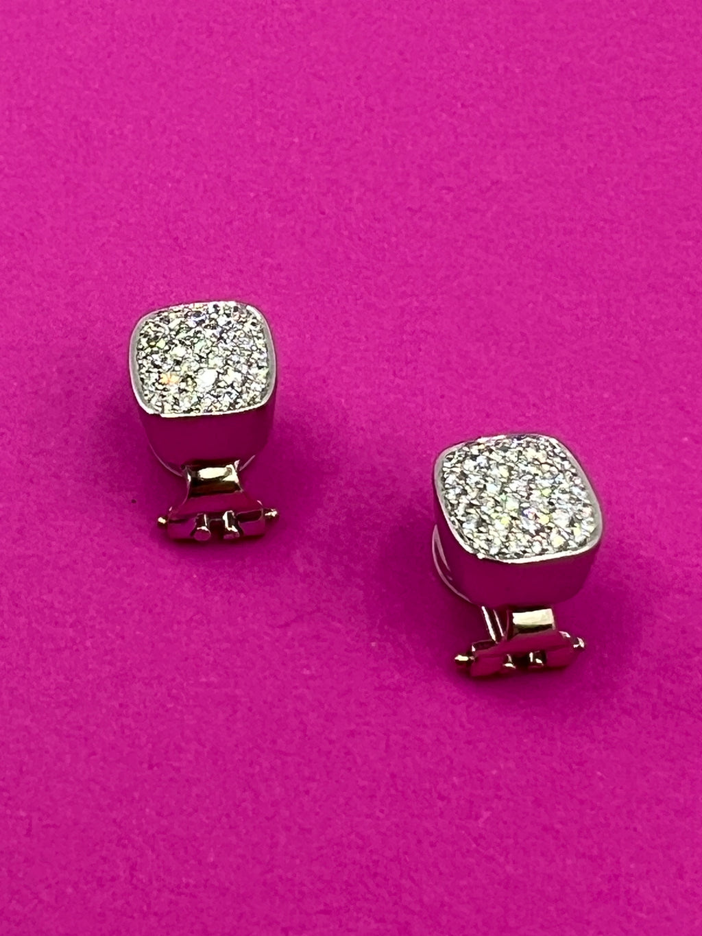 Ohrclips Scheffel aus Platin