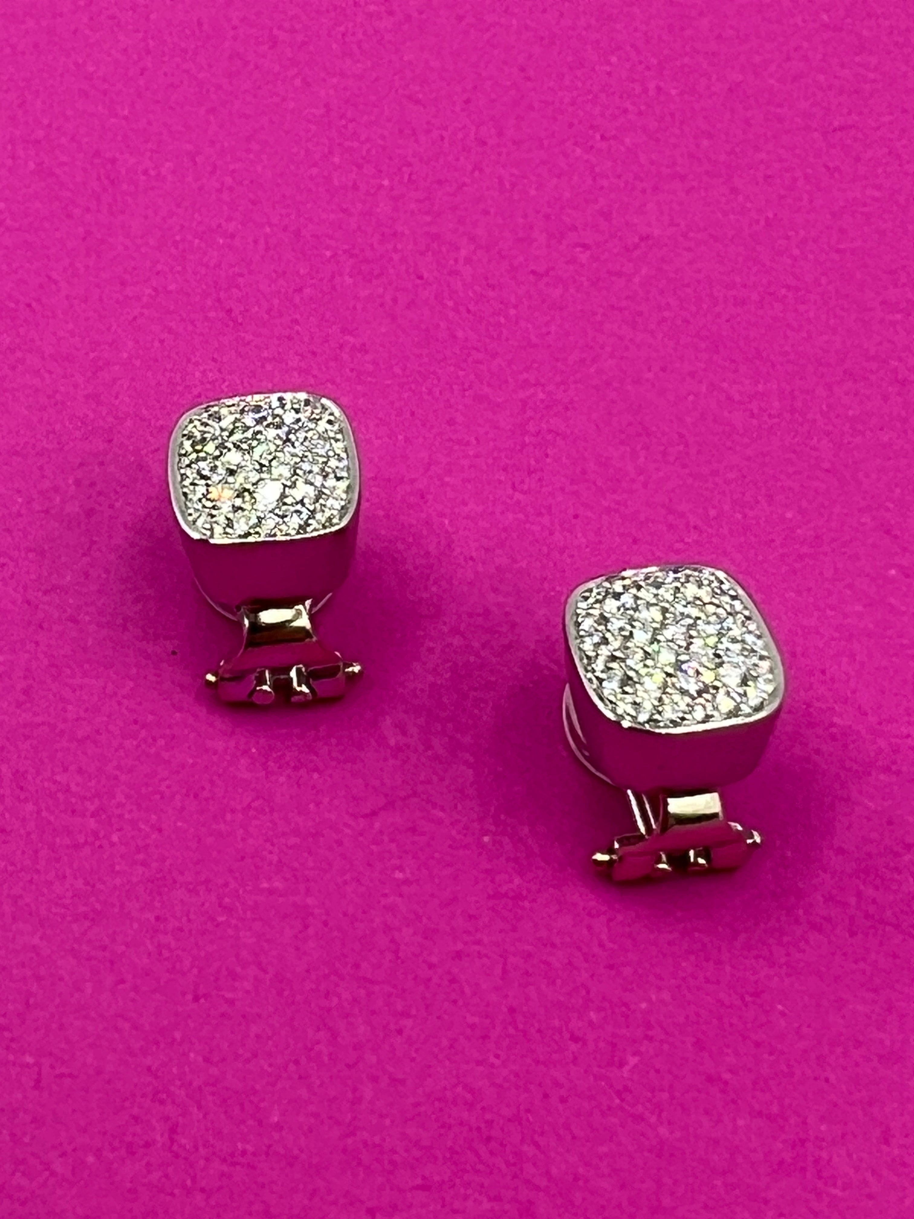 Ohrclips Scheffel aus Platin