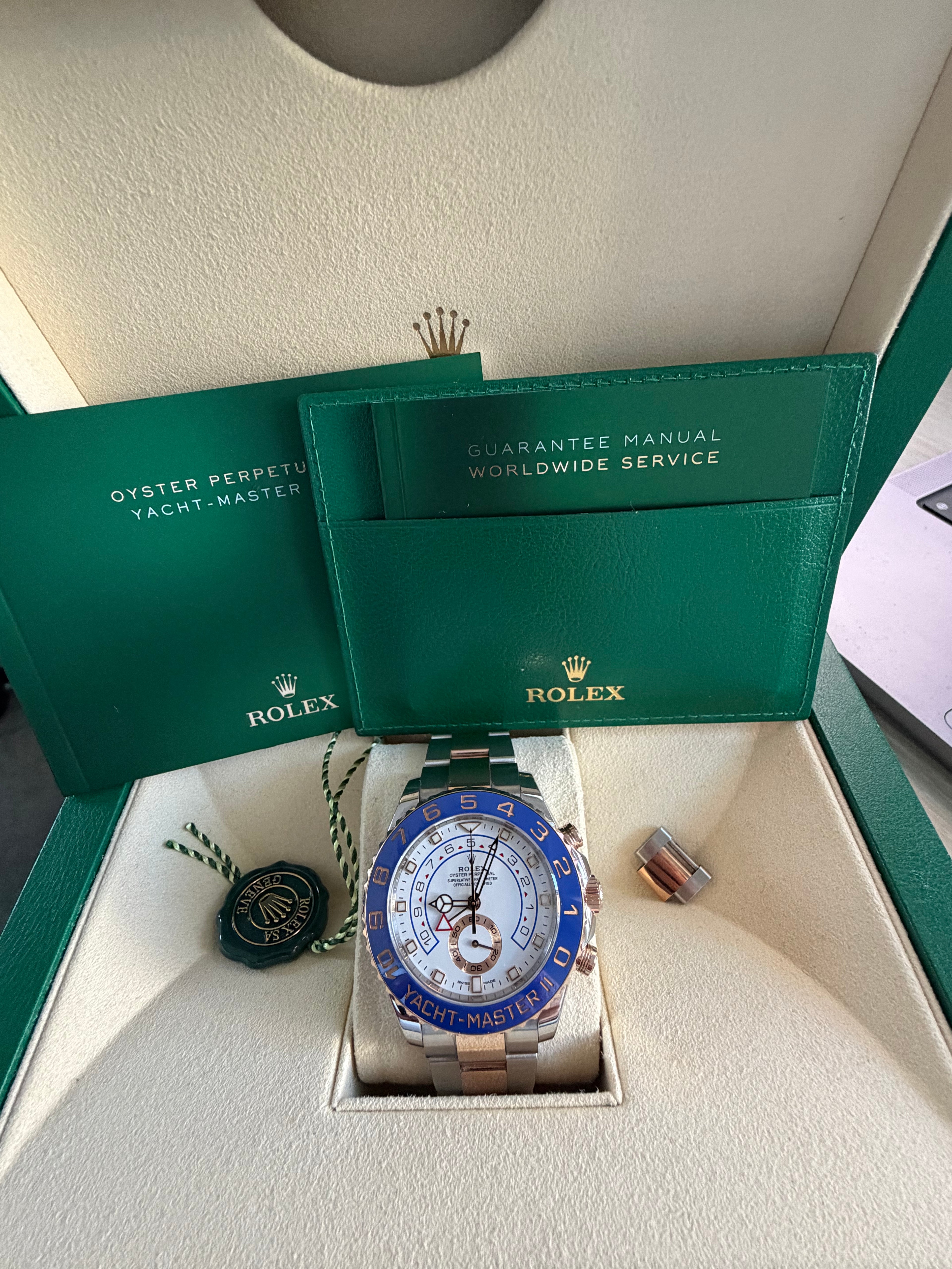 Rolex Yachtmaster Stahl/Rosegold