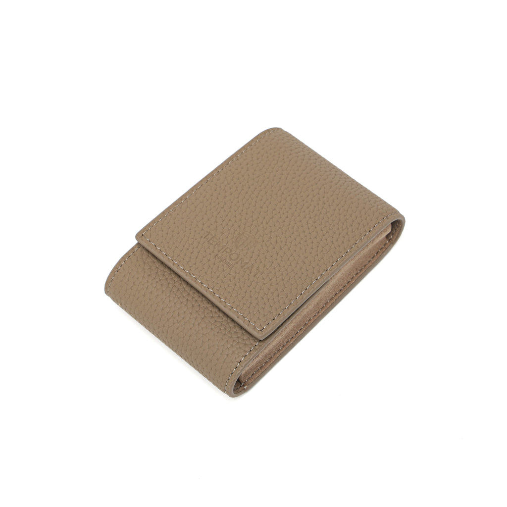 Braune Leder Pouch / Tasche