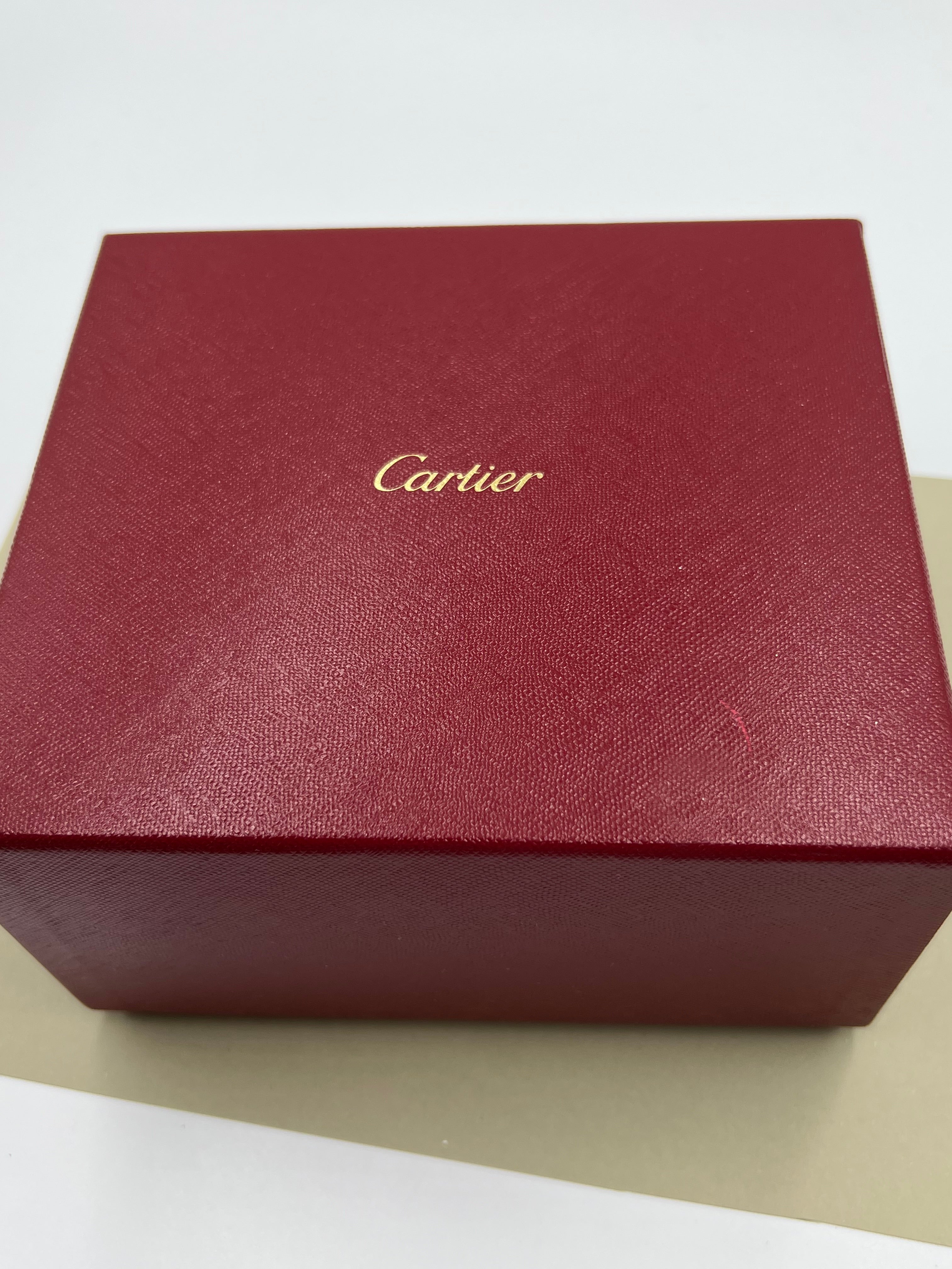 Cartier Santos Top Zustand mit 2 Extra Bändern