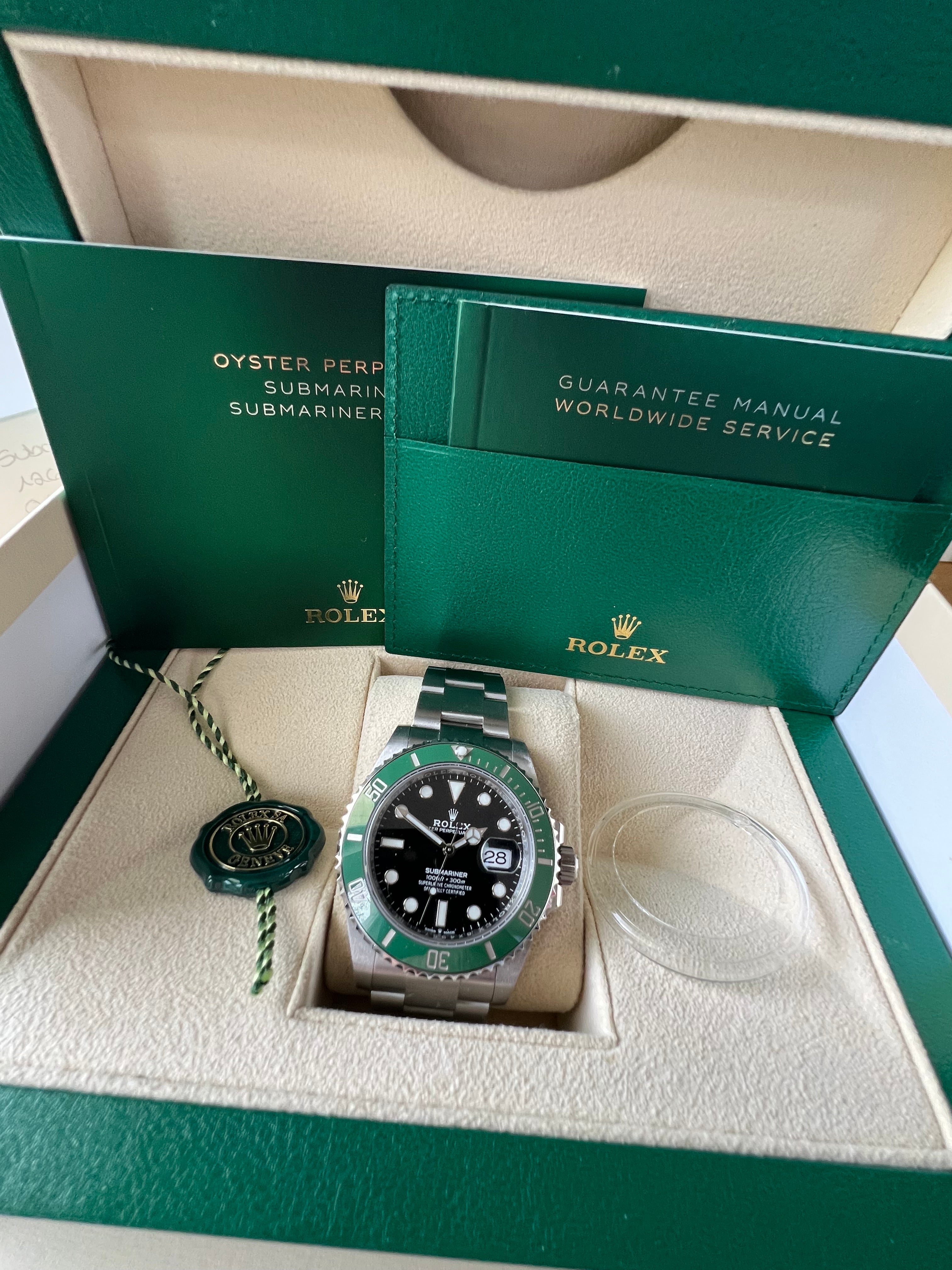Rolex Submariner Fullset 2022 LC 100