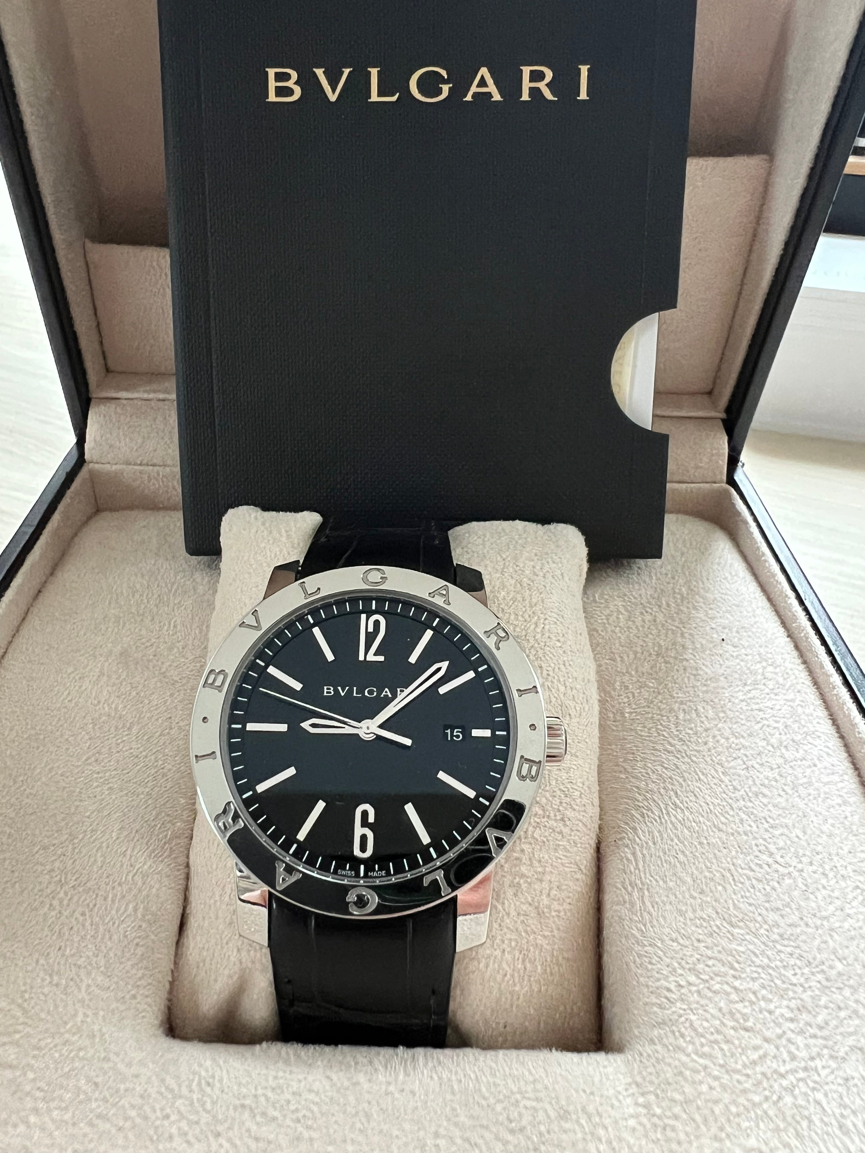 Bulgari Uhr neu mit Mehrwertsteuer
