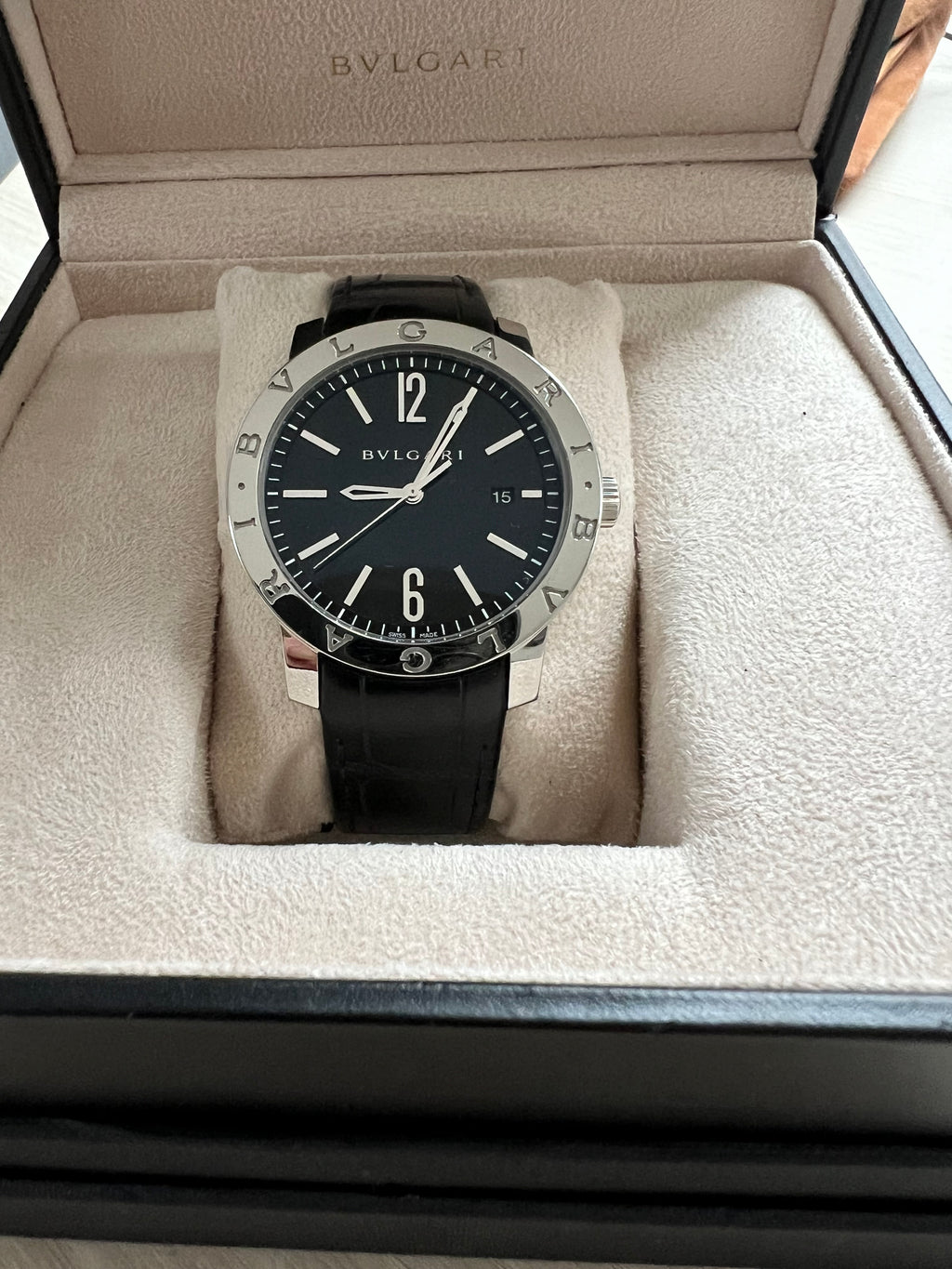 Bulgari Uhr neu mit Mehrwertsteuer