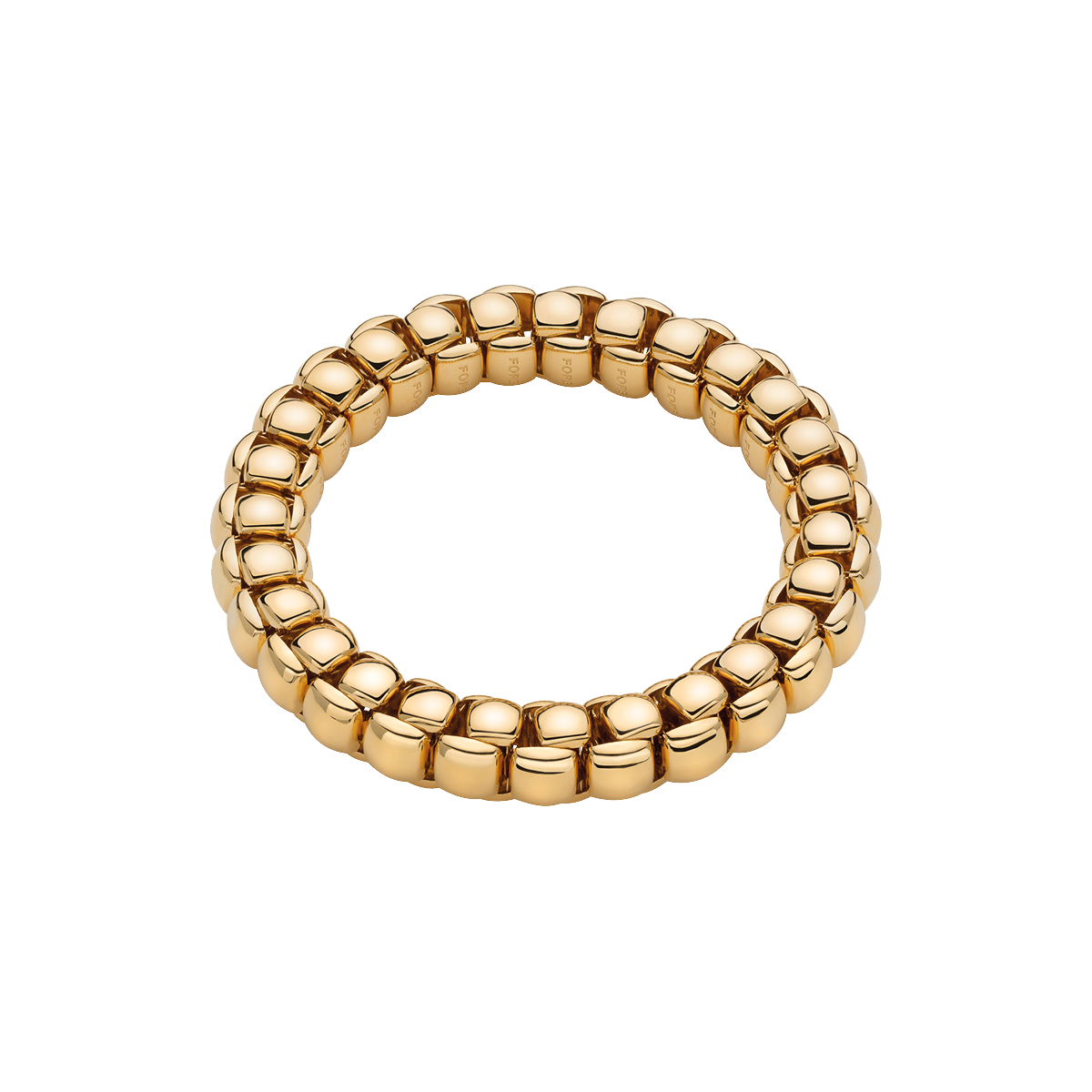 Fope Luna Flex'It Armband Gelbgold Größe L