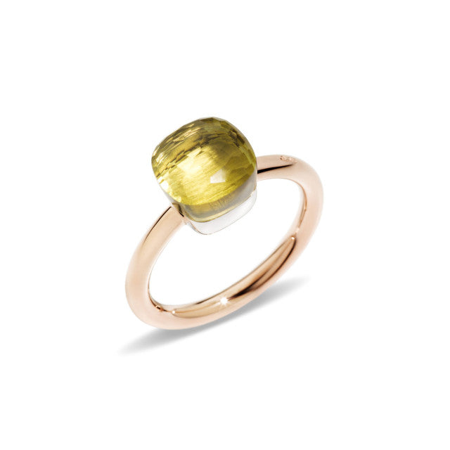 Pomellato - Nudo Ring  - Rosegold 750/- Zitronenquarz