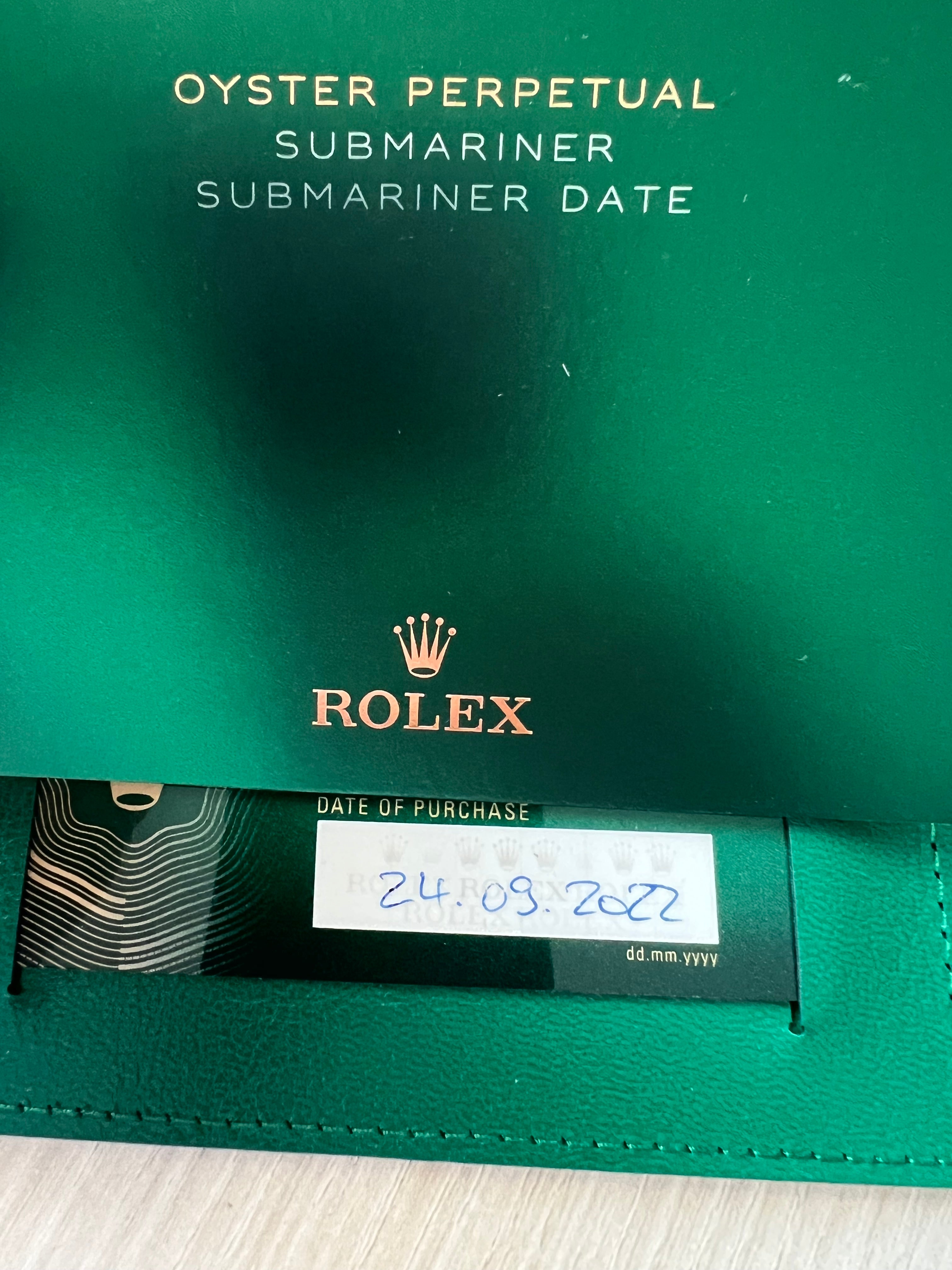 Rolex Submariner Fullset 2022 LC 100