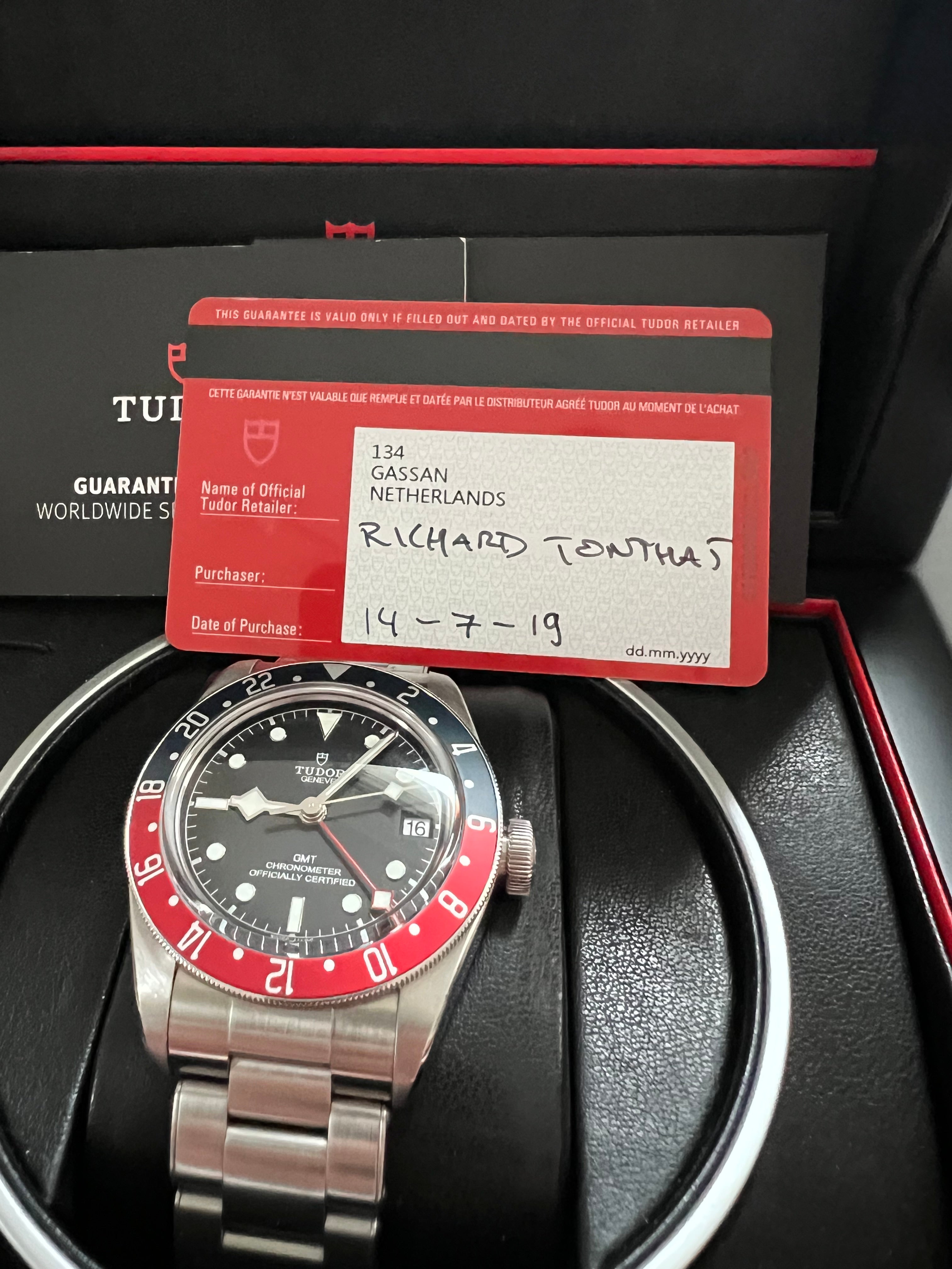 Tudor Black Bay GMT