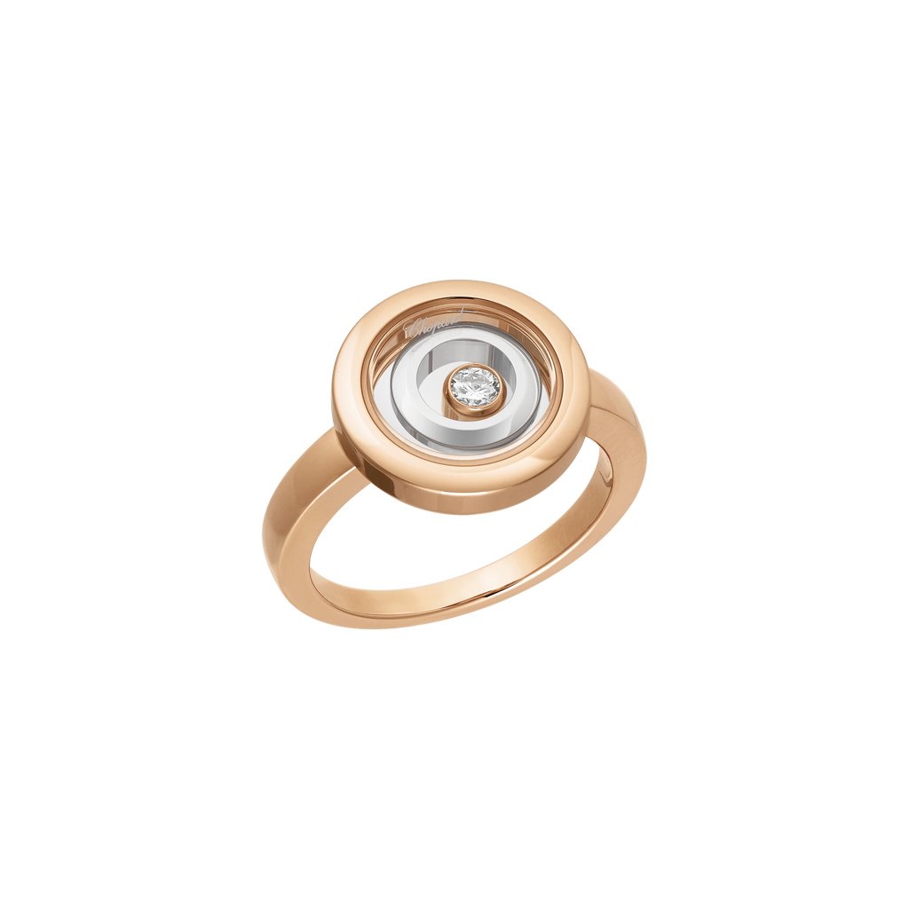 Chopard Happy Spirit Ring Größe 55 - Rose&Weissgold 750/- mit Brilliant
