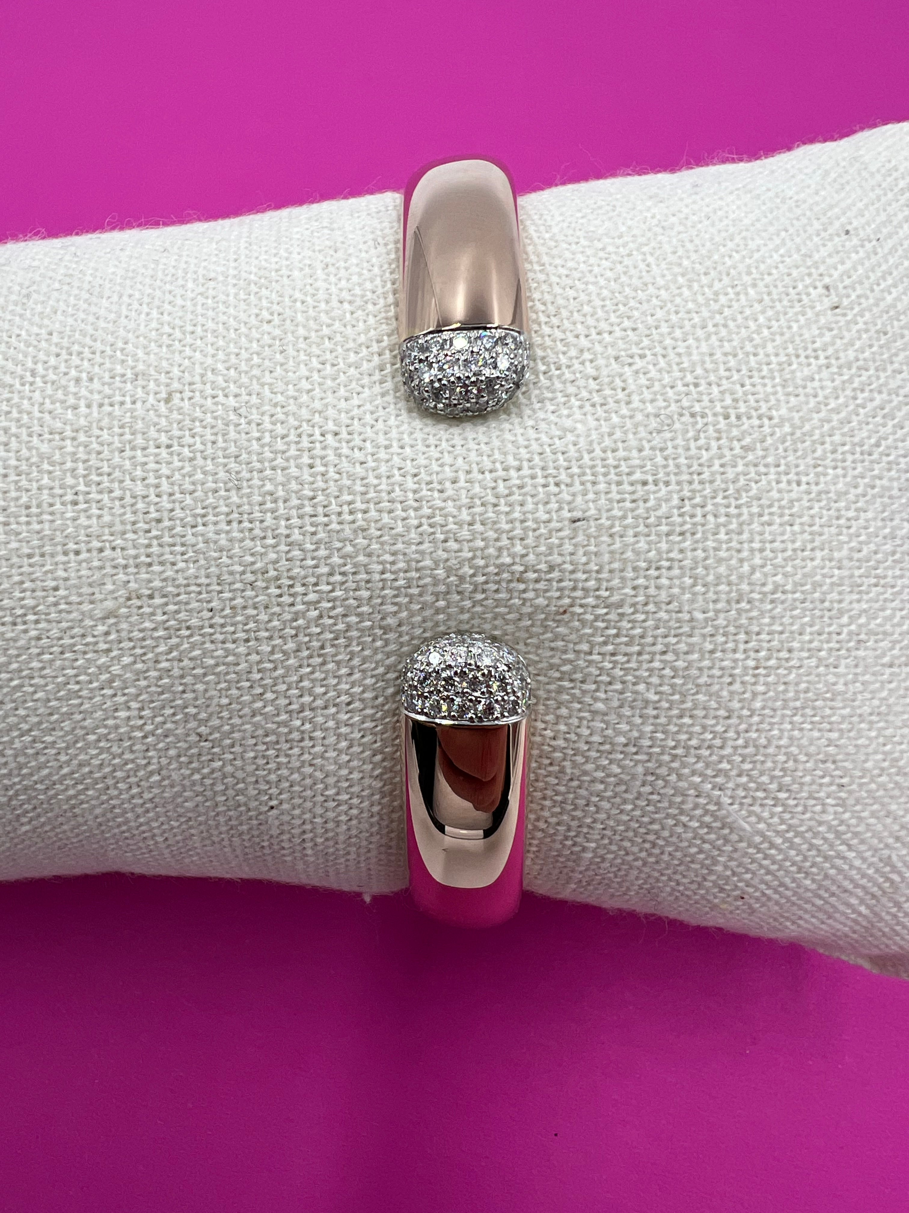 IsabelleFa Armspange Rosegold mit Brillanten