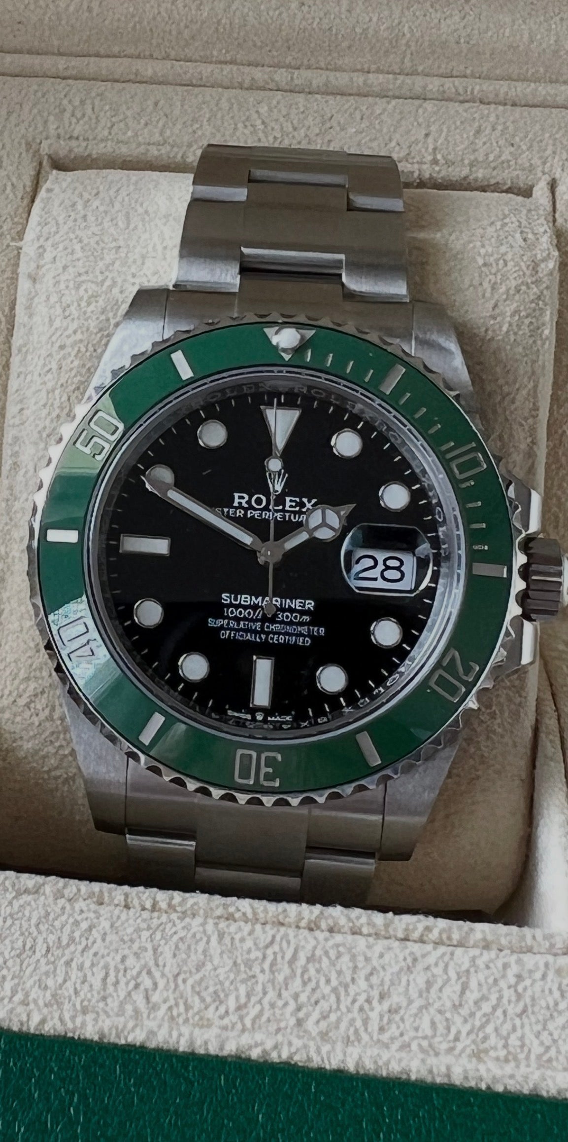 Rolex Submariner Fullset 2022 LC 100