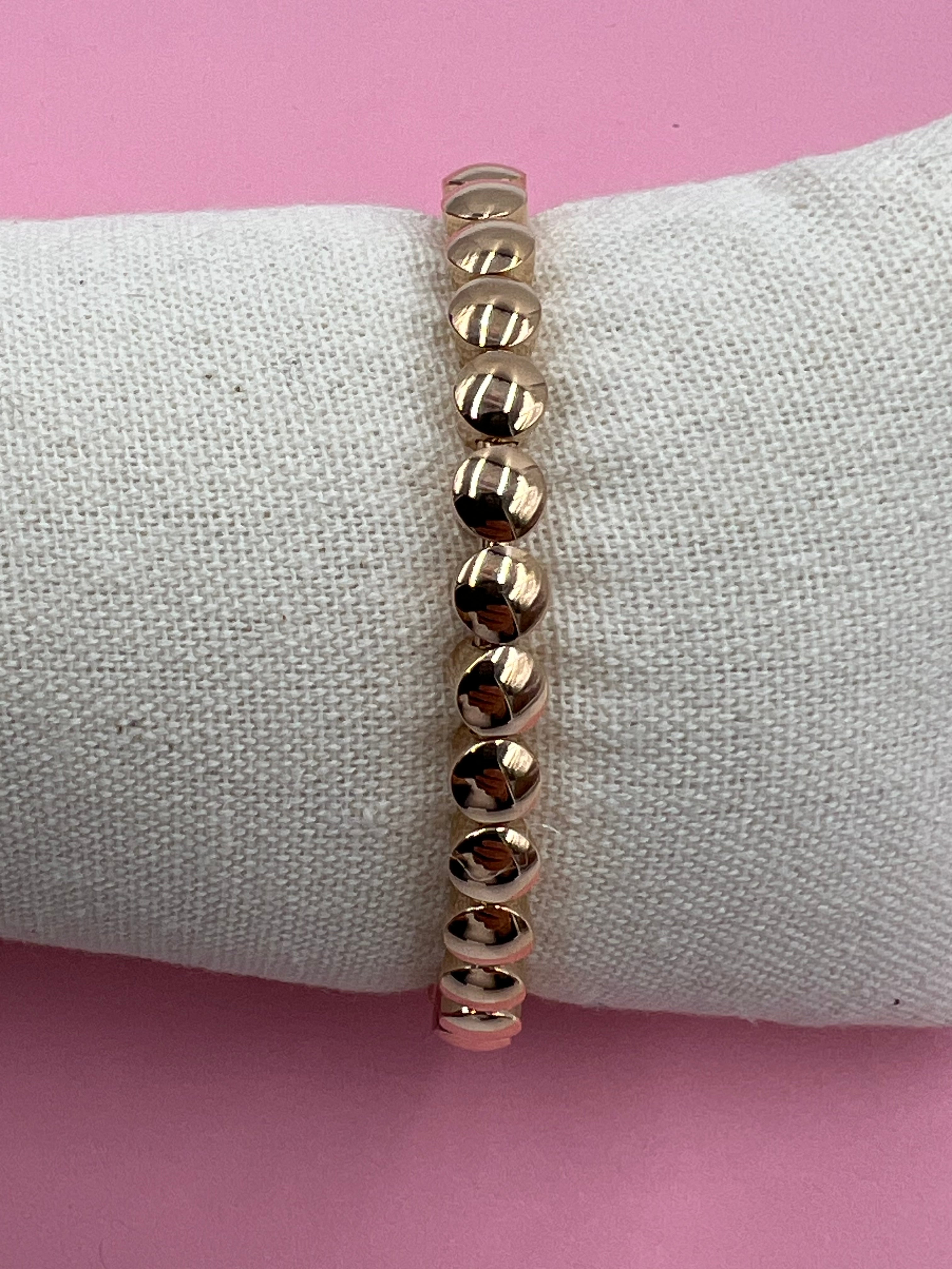 Scheffel Flexarmband in Rosegold mit Brillanten