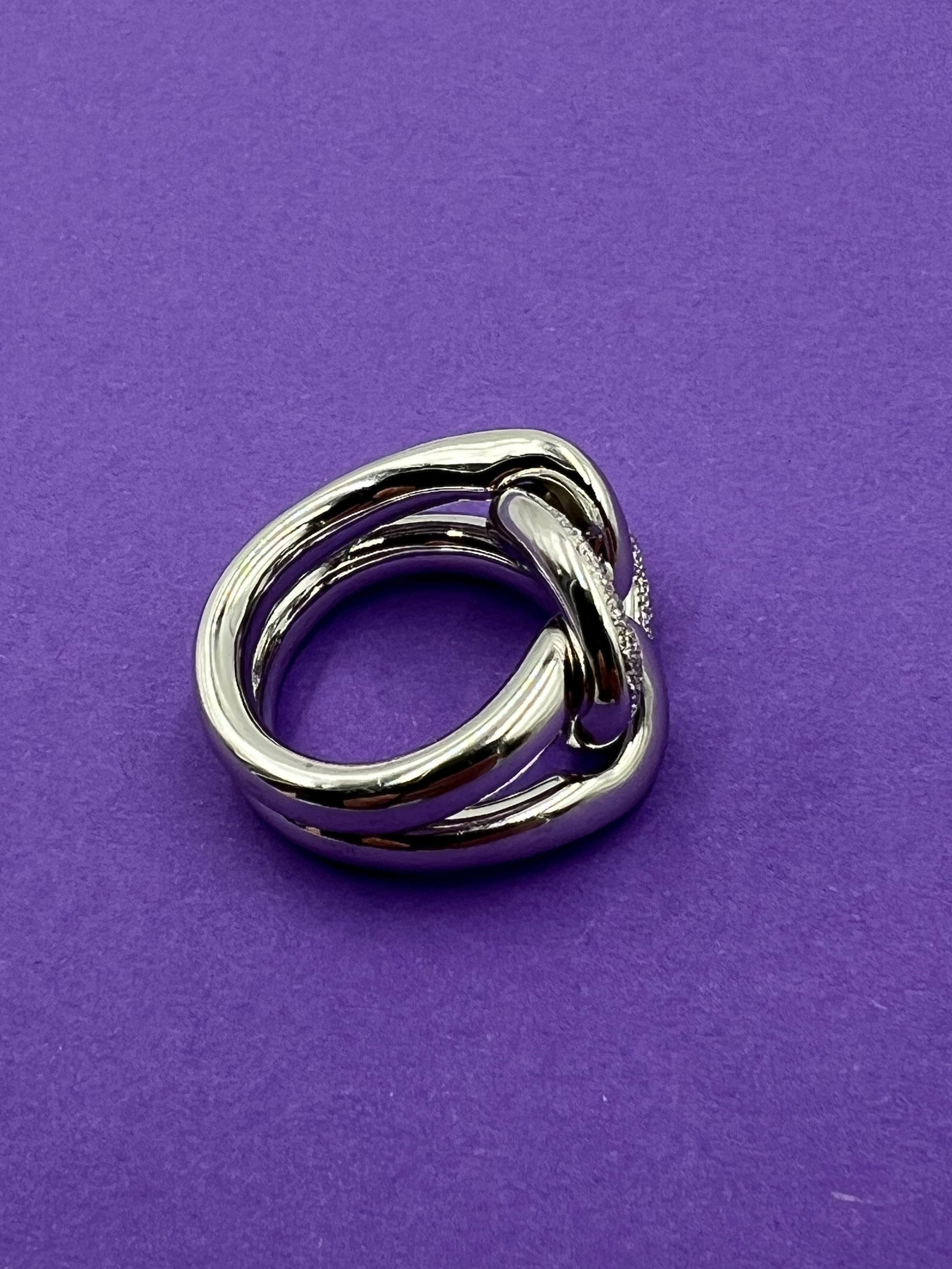 IsabelleFa Ring aus Weißgold Größe 53