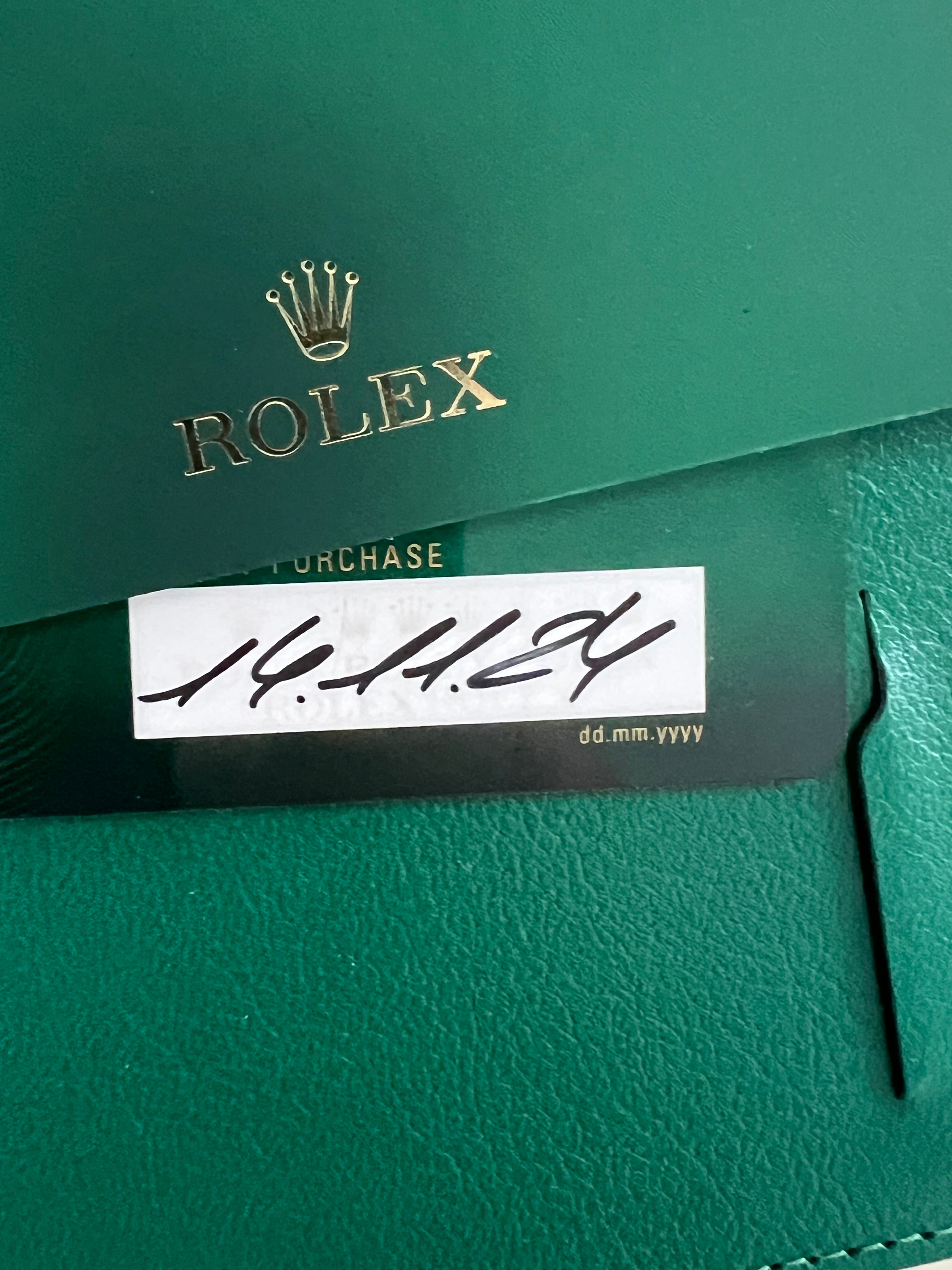 Rolex Datejust 36mm Grün