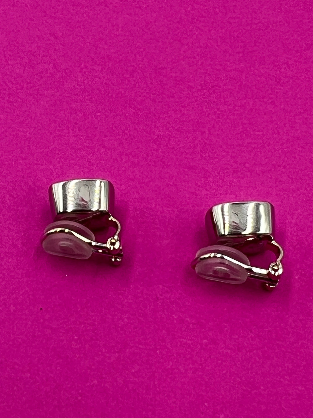Ohrclips Scheffel aus Platin