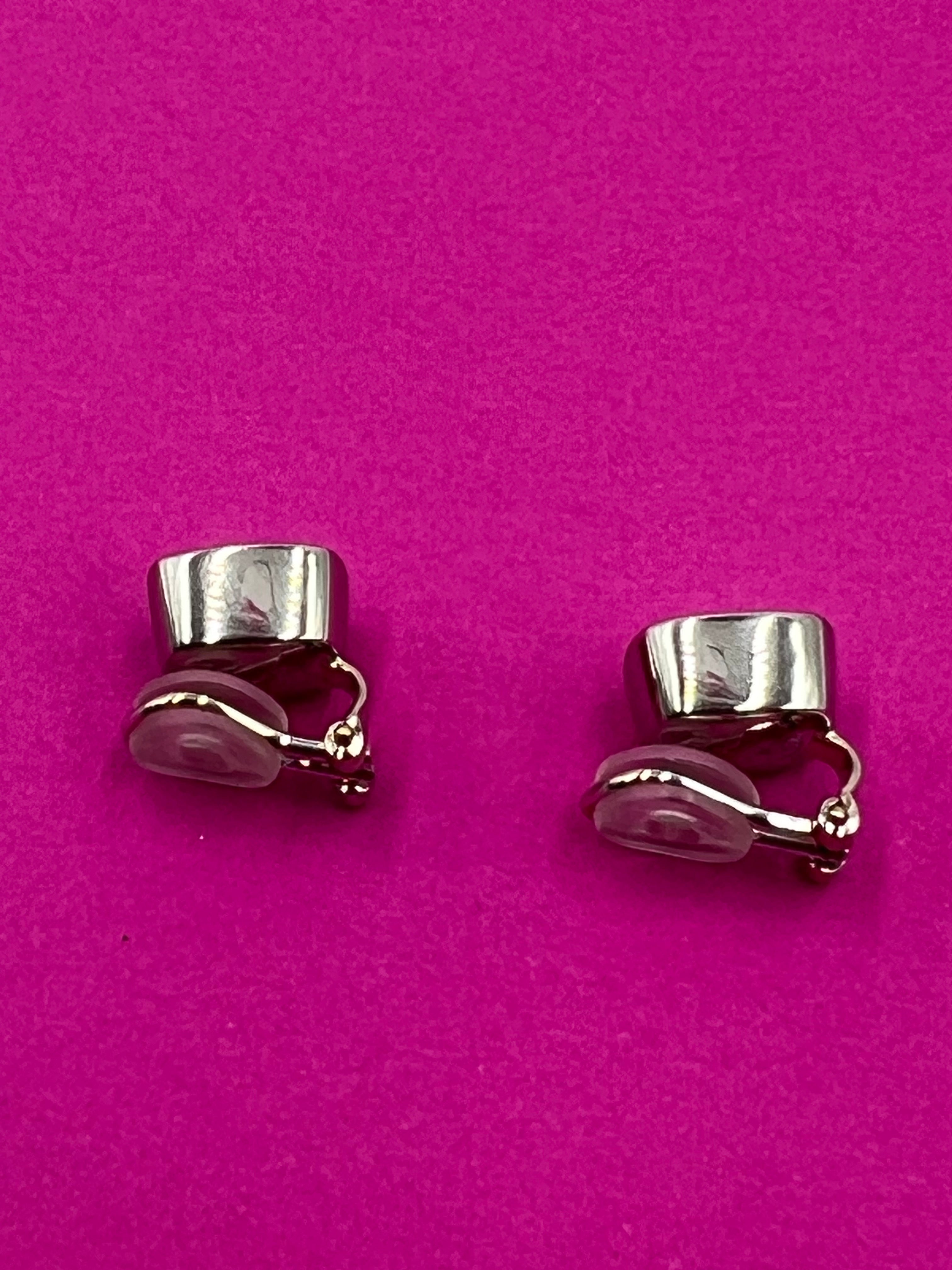 Ohrclips Scheffel aus Platin