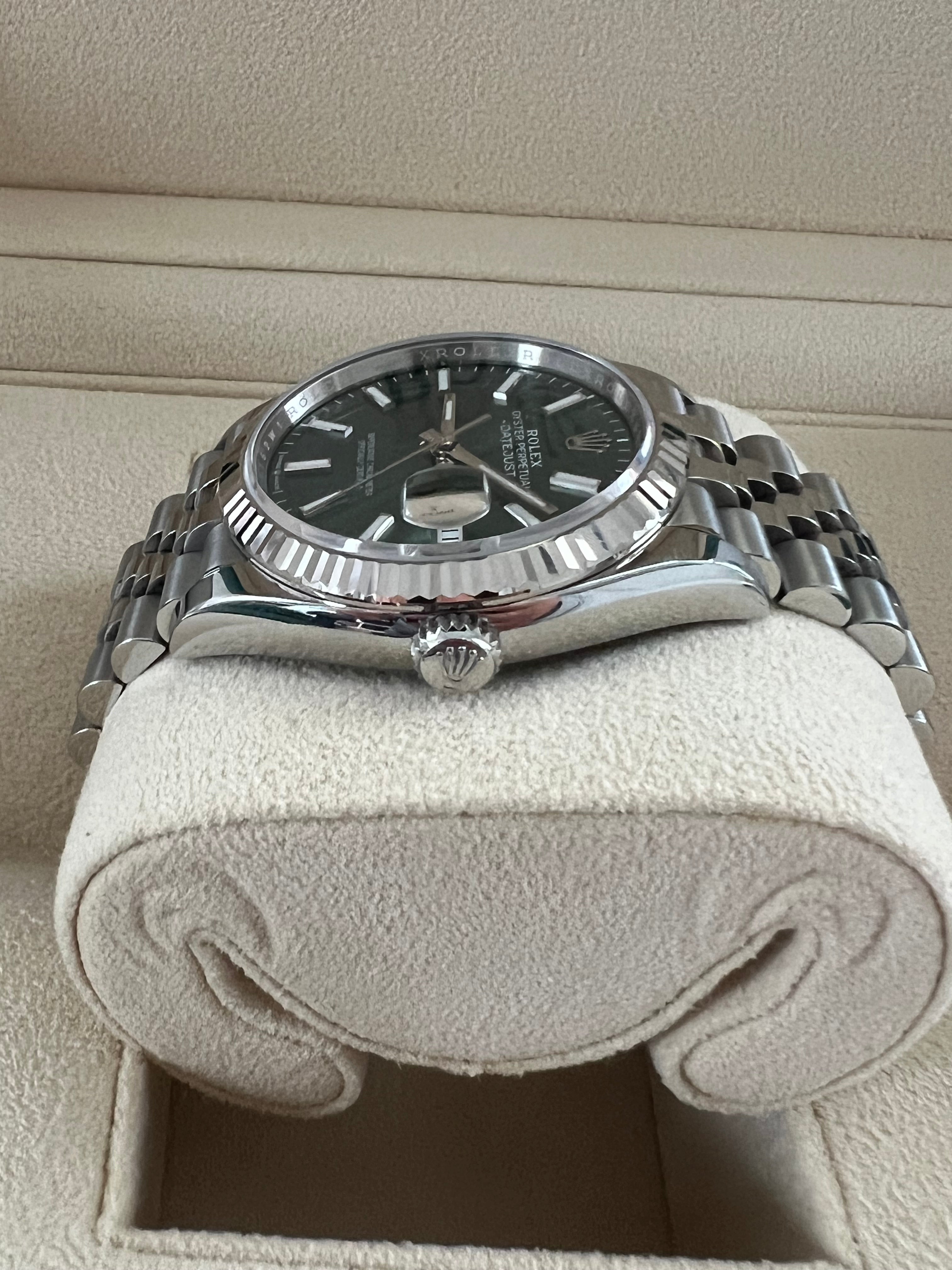 Rolex Datejust 36mm Grün